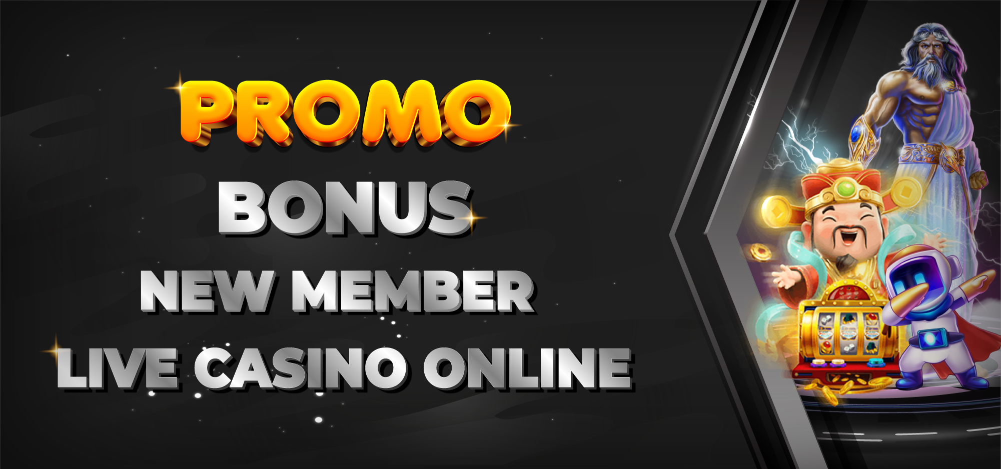 PROMO BONUS NEW MEMBER LIVE CASINO ONLINE - SPACEMANSLOT88