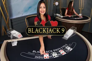Blackjack 9 - SPACEMANSLOT88