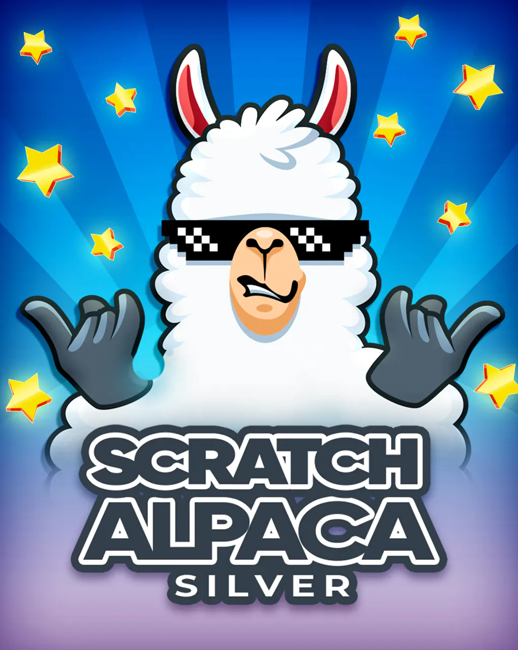 Scratch Alpaca Silver - SPACEMANSLOT88