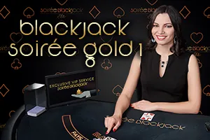 Blackjack Soirée Gold 1 - SPACEMANSLOT88