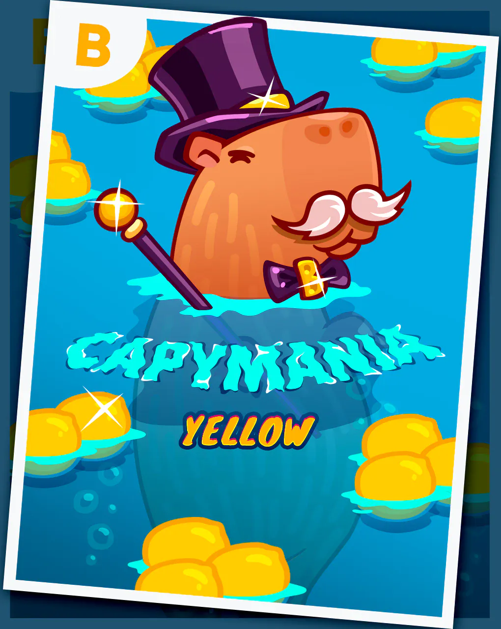 Capymania Yellow - SPACEMANSLOT88