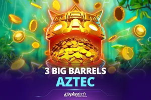 3 Big Barrels Aztec - SPACEMANSLOT88