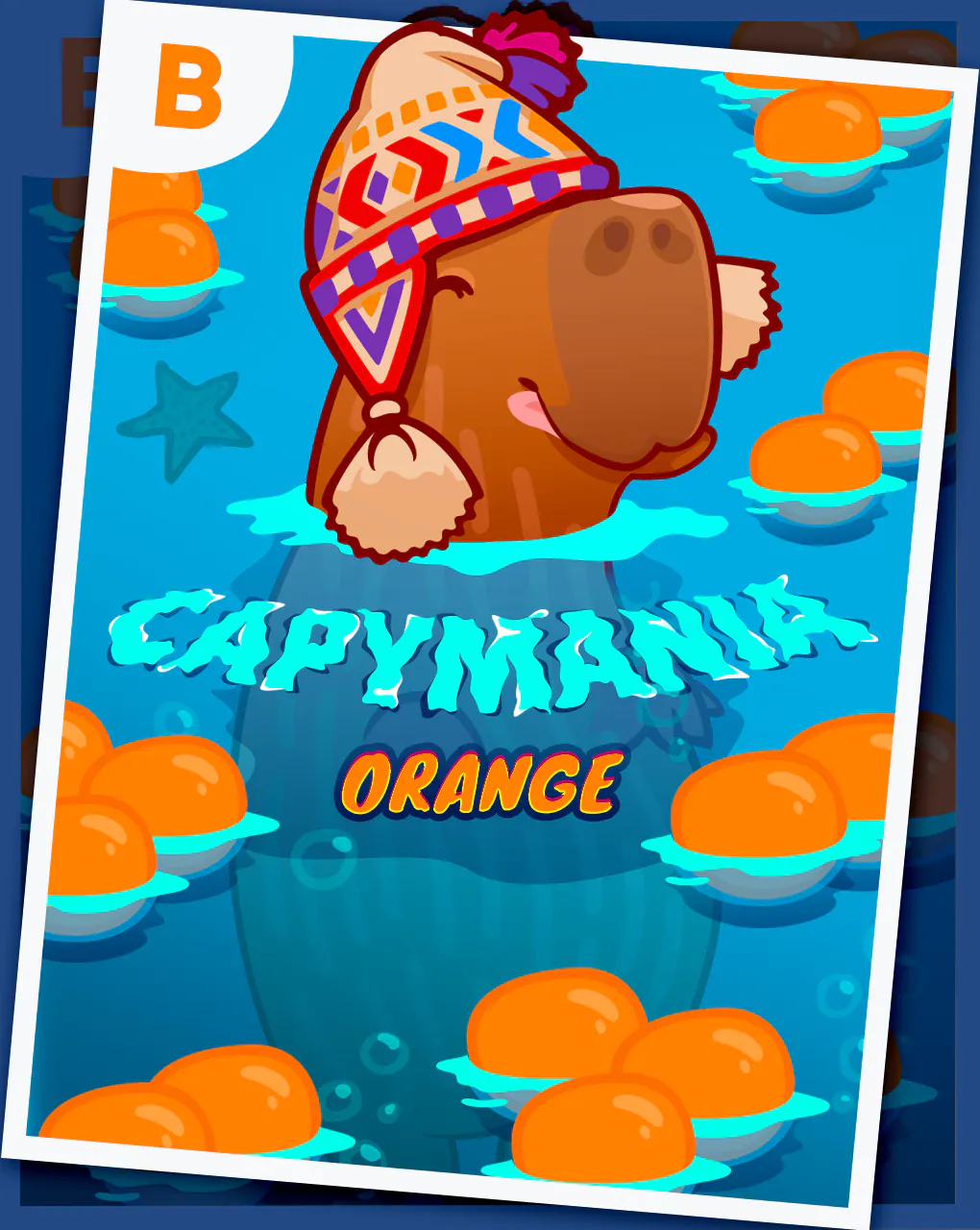 Capymania Orange - SPACEMANSLOT88