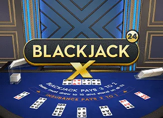 Blackjack X 24 - Azure - SPACEMANSLOT88