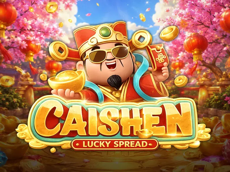 PLAYSTAR : CAISHEN-LUCKY SPREAD - SPACEMANSLOT88
