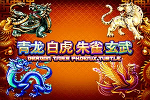 Tiger Turtle Dragon Phoenix - SPACEMANSLOT88