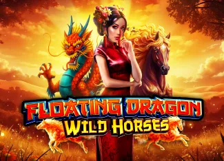 Floating Dragon Wild Horses - SPACEMANSLOT88