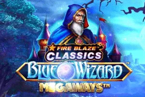 Fire Blaze: Blue Wizard Megaways - SPACEMANSLOT88