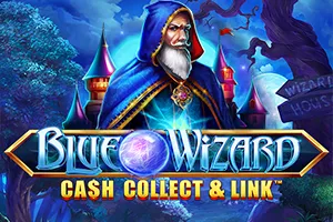 Blue Wizard: Cash Collect & Link - SPACEMANSLOT88