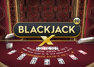 Blackjack X 20 - Ruby - SPACEMANSLOT88