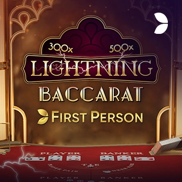 First Person Lightning Baccarat - SPACEMANSLOT88