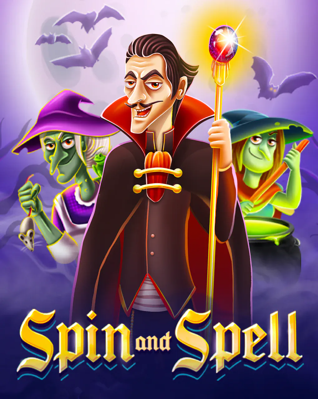 Bgaming : Spin And Spell - SPACEMANSLOT88