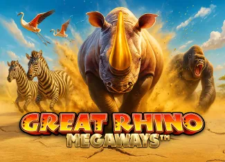 Pragmatic : Great Rhino Megaways - SPACEMANSLOT88