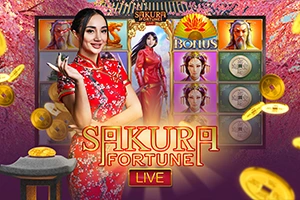 Sakura Fortune Live - SPACEMANSLOT88