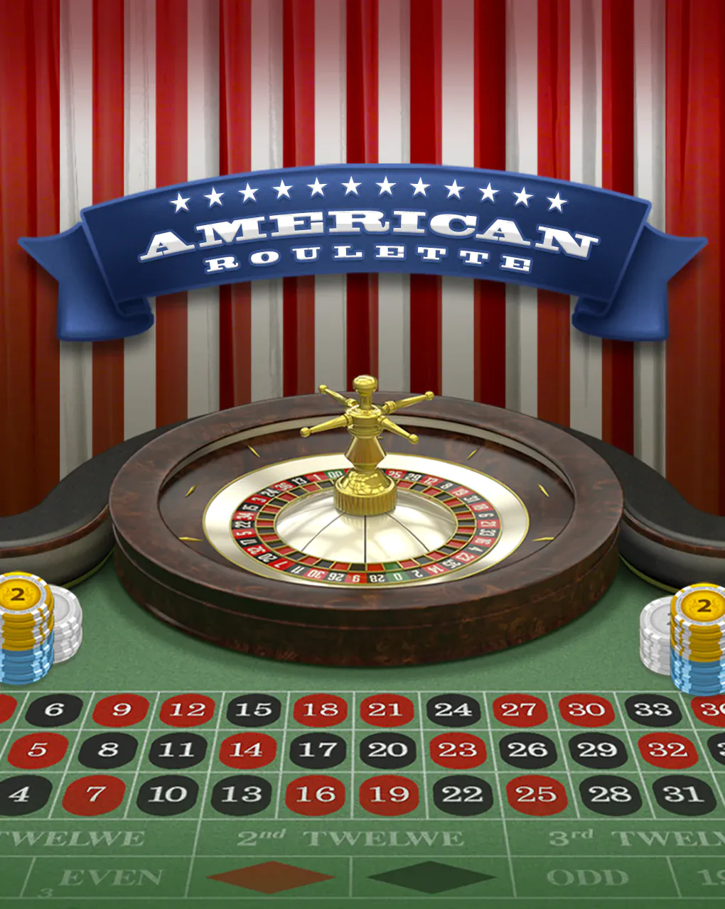 American Roulette - SPACEMANSLOT88
