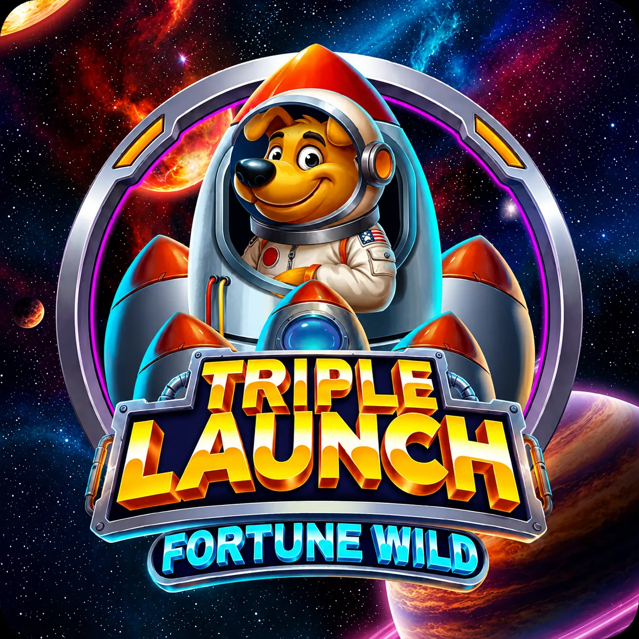 Triple Launch Fortune Wild - SPACEMANSLOT88