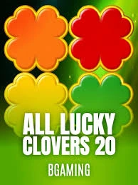 Bgaming : All Lucky Clover 20 - SPACEMANSLOT88