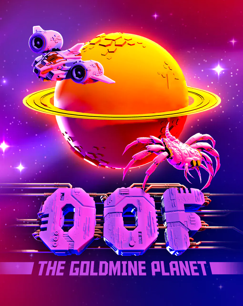 Bgaming : OOF The Goldmine Planet - SPACEMANSLOT88