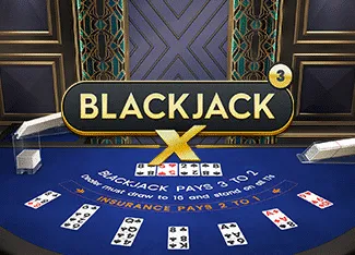Blackjack X 3 - Azure - SPACEMANSLOT88