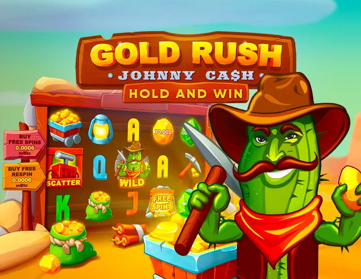 Bgaming : Gold Rush with Johnny Cash - SPACEMANSLOT88
