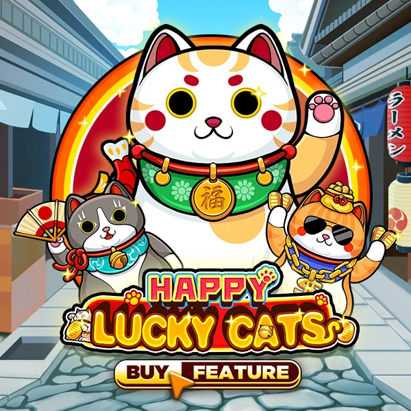 Happy Lucky Cats - SPACEMANSLOT88