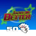 Jacks or Better 50 Hand - SPACEMANSLOT88