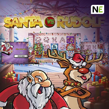 Santa vs Rudolf - SPACEMANSLOT88