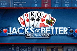 Jacks or Better Multi-Hand - SPACEMANSLOT88