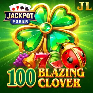 Jili : 100 Blazing Clover - SPACEMANSLOT88