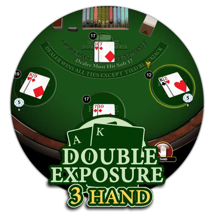 Double Exposure 3 Hand - SPACEMANSLOT88