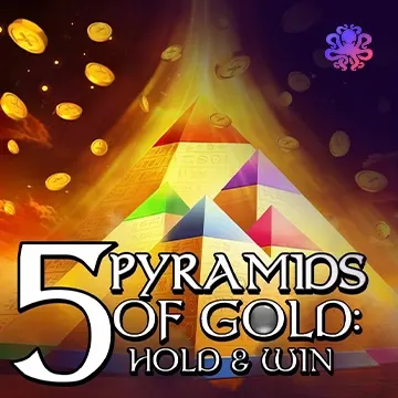 5 Pyramids of Gold: Hold & Win! - SPACEMANSLOT88