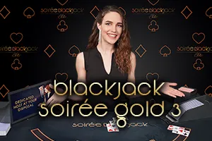 Blackjack Soirée Gold 3 - SPACEMANSLOT88