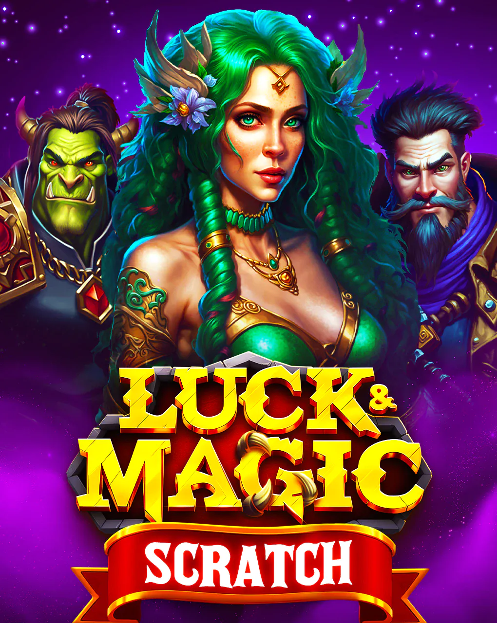 Luck & Magic Scratch - SPACEMANSLOT88
