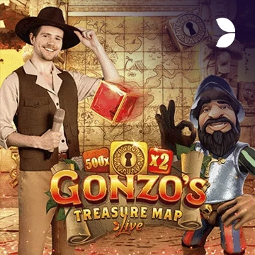 Gonzos Treasure Map - SPACEMANSLOT88